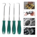 Motorcycle 4Pcs/set 135mm Car Pick Hook Set Gasket Puller Removing Repair Tools Screwdriver Set Oil Seal O-Ring Seal Accessories. 