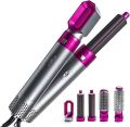 5 in 1 Hair Dryer Hot Comb Set Straightener Styling Tool Hair Dryer Household Best for Women. 