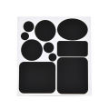 Self Adhesive Black Patches For Down Jackets Pants T-shirt Clothes Repair Washable Patch Raincoat Umbrel Cloth Tent Sticker. 