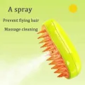 Cat Dog Steamy Brush Steam Comb USB Electric Sprayer for Massage Pet Grooming tool Shedding 3 in 1 Electric Sprays Massage Combs. 