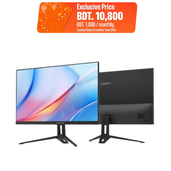 Walton Cinexa WD215i10 21.45Inch 100Hz FHD IPS, Speaker Built, HDMI + VGA Monitor