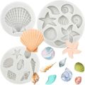 Silicone Shell Cake Mold, Conch Fondant & Chocolate Baking Mould Set, DIY Cake Decorating Tools for Cupcakes. 