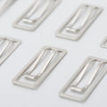 Nusign Paper Clip Silver Color Metal Document Binding Note Clips Bookmark Office Supplies.