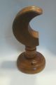 100% Wood Rod Holder,Curtain wood Rod Bracket /1 pcs/Teak wood colour/curtain pole bracket. 