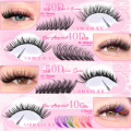 [Personal Eyelash] 240/390/600 Cluster Color Mixed Eyelash Extension Kit Makeup Beginner False Eyelash. 