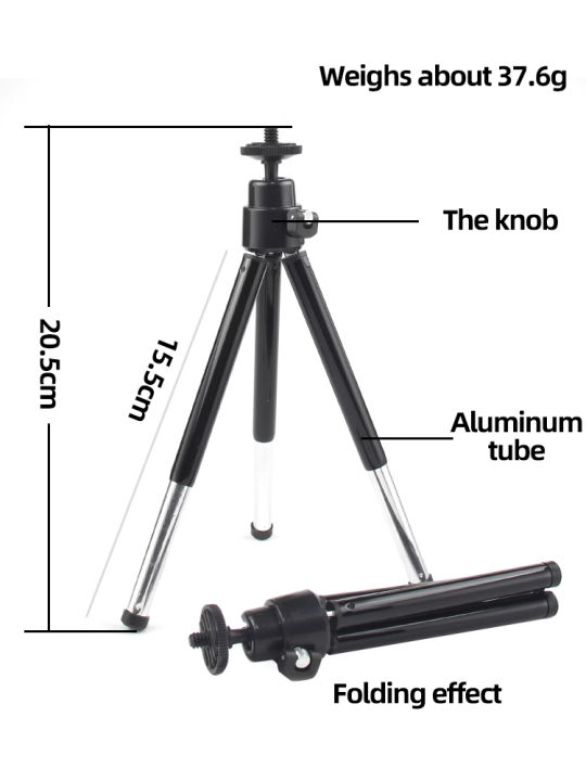 Mini%20Desktop%20Tripod%20Adjustable%202-Section%20Aluminum%20Alloy%20Stand,%20Tabletop%20Tripod%20with%201/4"%20for%20Action%20Camera%20Smartphone%20Webcam%20-%20Image%205