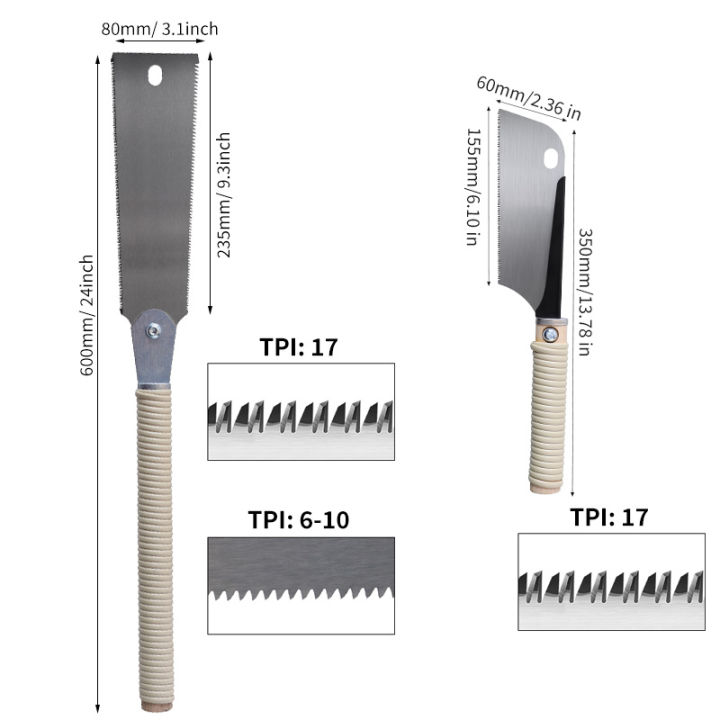 Japanese%20Pull%20Saw%20Set%20SK5%20Flexible%20Blade%2017/6-10%20TPI%20Double%20Edge%20Flush%20Cut%20Saw%2017%20TPI%20Small%20Single%20Edge%20Hand%20Saw%20for%20Woodworking%20-%20Image%202