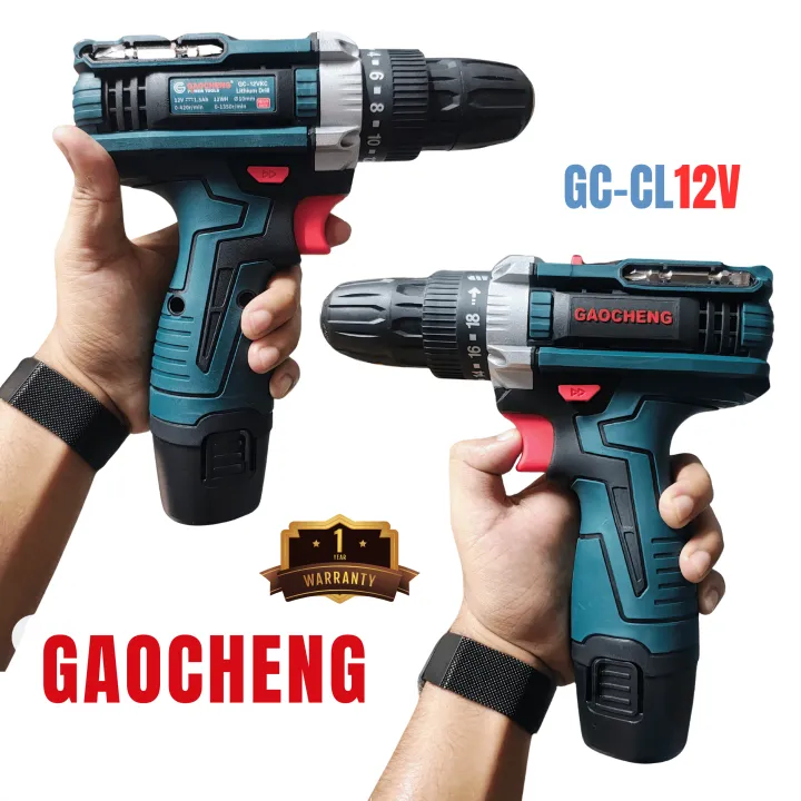GAOCHENG%20Cordless%20Drill%2012Wh%20(GC-CL12V)%20New%20ORIGINAL%20100%25%20-%20Image%203