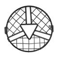 6.5" Motorcycle Headlight Mesh Grill Guard Front Lamp Mesh Grille Cover Protector for Cafe Racer Cruiser Headlight Cover.