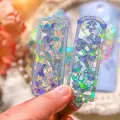 Mr. Paper Retro Flower Special-shaped Frame Bookmark Relief Gilding Student Reading Book Marks Teacher Supplies 10pcs/pack. 