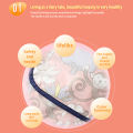 Baby apron baby bib protective clothing children's overalls cotton long sleeve reverse dress waterproof baby eating clothes. 