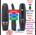 PREMIUM QUALITY TV REMOTE CONTROL FOR WALTON,MARCEL,VISION,VIGO ANDROID LED TV REMOTE WITH VOICE CONTROL.