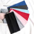 3PCS Elastic Sports Headband Running Solid Color Wide Hair Bands Women Men Yoga Hairband Black Soft Wash Face Makeup Headwrap.