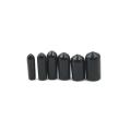 10-50pcs Threaded End Caps, 3-25mm PVC Rubber Pipe Cap, Screw Protector for Plastic Tube Steel Hub, Push-in Plug. 