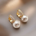 Korea Fashion New  Light Luxury Simple Classic Pearl Drop Earrings Birthday Party Gift Woman Jewelry Stud Earrings. 