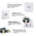 Infrared PIR Motion Sensor Light Control Switch 86 Box Recessed Human Body Sensors Switch Auto On/Off for Corridor Staircase. 