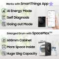 SAMSUNG 12 Kg Digital Inverter Washing Machine With AI Eco bubble WiFi Embedded &amp; Smart Thing Connectivity WW12DG5B24AXIM. 