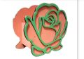 1 pcs Laser Cut Rose Shapped box for Gifts ,Home Decor , CDR Vector Art , Sold by MTM. 
