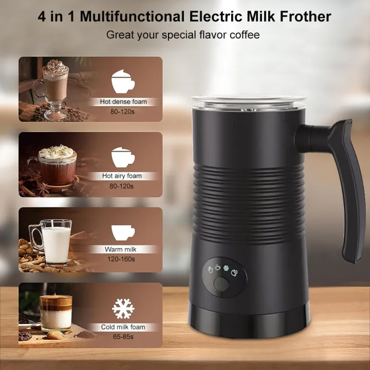 Electric%20Milk%20Frother%20Milk%20Foam%20Machine%20For%20Coffee%20Cappuccino%20Latte%204%20in%201%20Hot%20and%20Cold%20Foam%20Maker%20Automatic%20Milk%20Frother%20Foamer%20-%20Image%203