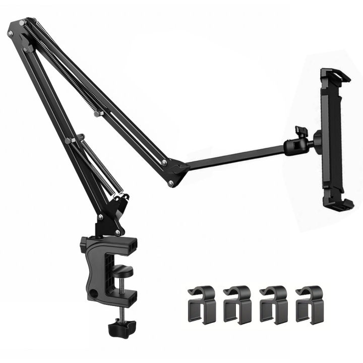 Tablet%20Stand%20Holder%20for%20Bed%20Rotatable%20Phone%20Stand%20for%204-12.9"%20IPad%20Pro%20%20Tab%20%20Pad%20Tablet%20Adjustable%20Holder%20Long%20Arm%20-%20Image%207