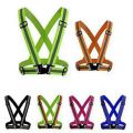 Universal Highlight Adjustable Reflective Vest with Reflector Band Reflective Running Gear for Night Walking Biking Safety Strap. 