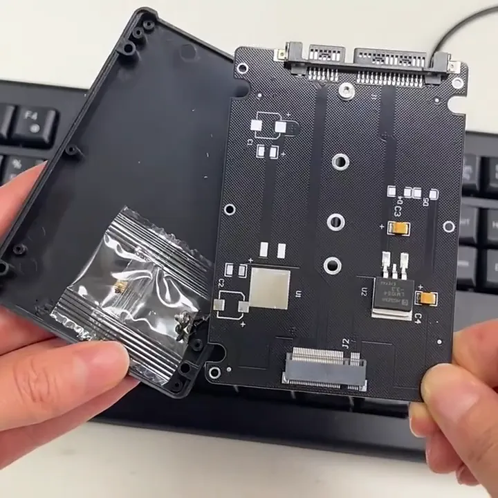 📦 SSD to SATA Adapter – 2.5" Hard Drive Enclosure for mSATA to SATA ...