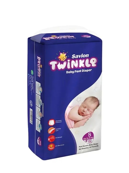 Savlon%20Twinkle%20Baby%20Pant%20Diaper%20S%20Size%2042pcs%20-%20Image%203