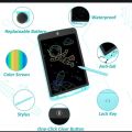 Hot Selling LCD Writing Tablet for Kids, 8.5 inch Kids Doodle & Scribble Boards with Protect Cover, Educational Toys, Erasable E-Writer Digital Drawing Board Toddler Toys Kids Drawing Pad Best Gift for Kids-Multi-color. 