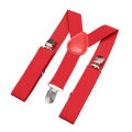 New Soild Color Children Belt Baby Boys Girls Colorful Suspenders Clip-on Y-Back Braces Bow Tie Elastic Kids Adjustable . 