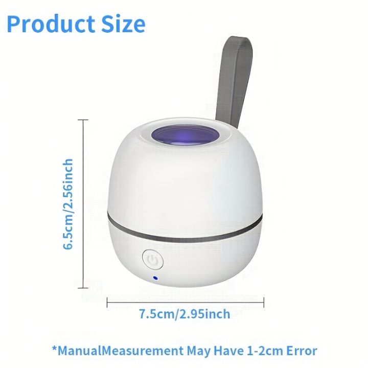 Portable%20Baby%20Pacifier%20Sterilizer%20Box%20with%20Violet%20Light,180s%20Quick%20Clean%20for%20Jewelry,Keys,Nail%20Clippers,Ideal%20Travel%20Companion%20-%20Image%202