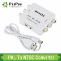 Mini PAL NTSC Bi-direction TV System Converter Switcher PAL to NTSC NTSC to PAL Dual-Way TV Composite Connection Converters. 