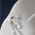 Green Enamel Leaf Ring Adjustable Oil Drop Open Ring Women's Ring for Ladies Personality Daily Holiday Party Jewelry Accessories. 