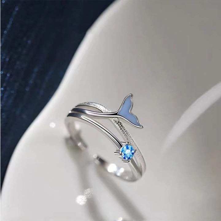 Green%20Enamel%20Leaf%20Ring%20Adjustable%20Oil%20Drop%20Open%20Ring%20Women's%20Ring%20for%20Ladies%20Personality%20Daily%20Holiday%20Party%20Jewelry%20Accessories%20-%20Image%207