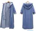 Unique and trendy denim coat for girls. 