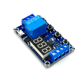 1 Channel 5V Relay 6-30V Relay Module OFF/ON Switch Trigger Time Delay Circuit Timer Cycle 999 minutes Adjustable XY-J02. 