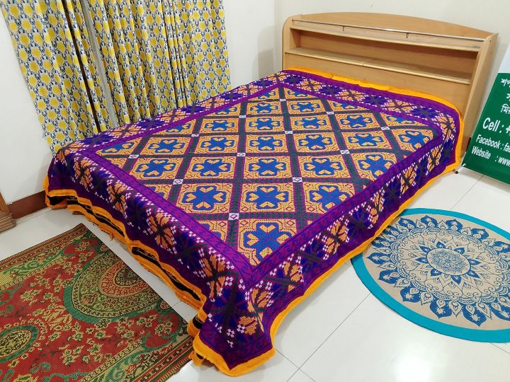 100%25%20Cotton%20hand%20stitch%20king%20size%20nakshi%20kantha%20-%20Image%202