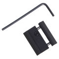 Scope Adapter Mount Base 11mm Dovetail to 20mm Weaver Picatinny Rail Mount Hunting Rifle Ring Converter Accessory. 
