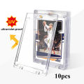 10pcs Card Case Holder 35pt Magnetic Card Holder for Trading Cards Hard Plastic Card Sleeves for MTG TCG Baseball Sports Cards.