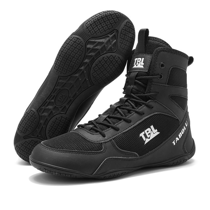 New%20Boxing%20Shoe%20Men%20White%20Professional%20Lightweight%20Training%20Wrestling%20Shoes%20Fighting%20Fighting%20Sanda%20Weightlifting%20Squat%20Sneakers%20-%20Image%207
