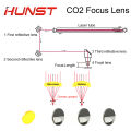 HUNST USA CVD ZnSe Focus Lens Dia 12mm 18mm 19.05mm 20mm FL 38.1 50.8 63.5 76.2 101.6mm For Co2 Laser Engraving Cutting Machine. 