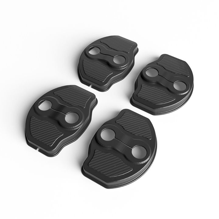 TESY%204Pcs%20Door%20Lock%20Protector%20Set%20For%20Tesla%20New%20Model%20YL%20Y%20Juniper%20Standard%20LAUNCH%20Protection%20Cover%20Shell%20TPE%20-%20Image%204