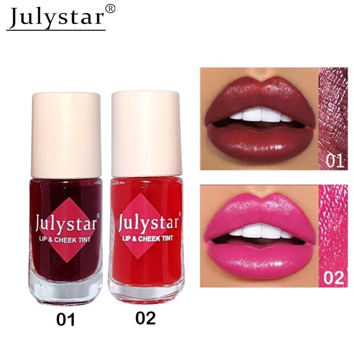 Julystar Long Lasting Lip Tint – Waterproof, Smudge-Proof, Natural ...