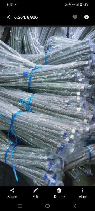 cuppal of steenless steel gezar conection pipe 18in 24in 36in size