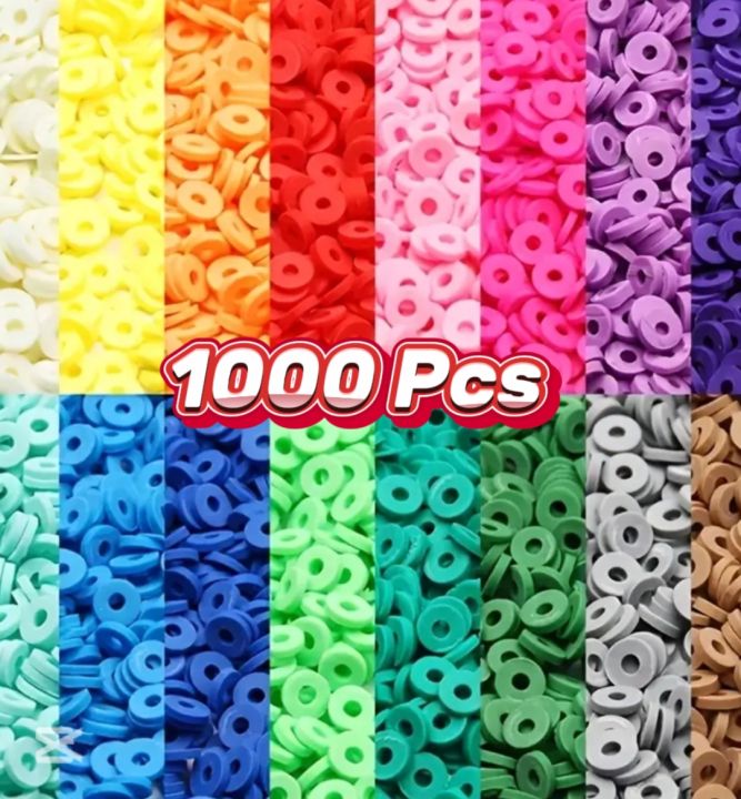 5000/3500/1000/500pcs%206mm%20Flat%20Round%20%20Slice%20Polymer%20Clay%20Chip%20Beads%20For%20Handmade%20DIY%20Earrings%20Necklace%20Bracelet%20Crafts%20Small%20Business%20Jewelry%20Making%20Supplies%20-%20Image%202