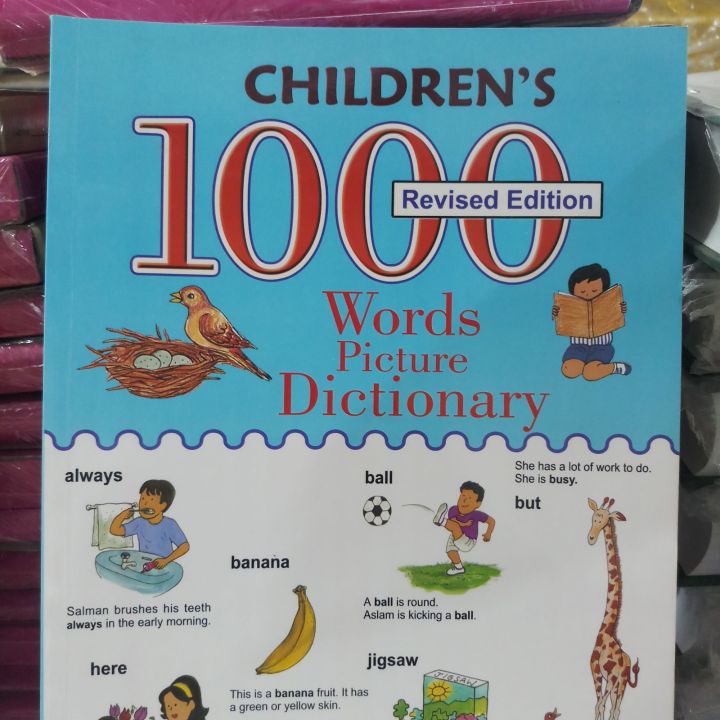 1000 Word Picture Dictionary- 1000 Words In Pictures