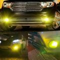 2x H11 H8 Super Bright LED Bulbs 3000K Yellow 100W 1500LM DRL Fog Light 20-SMD.