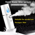 NANO FACIAL MISTER PORTABLE MINI FACE MIST HANDY SPRAYER COOL FACIAL STEAMER Humidifier for Room Outdoor Indoor.