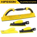 HIFESON Handheld Sander Manual Sandpaper Tool Sanding Block Dust Extraction Hand Polisher Grinding Machine For Metal Wood Work. 