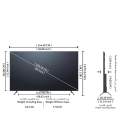 Skyworth 65G6500G - 65" 4K UHD Smart TV Bluetooh Google Tv. 