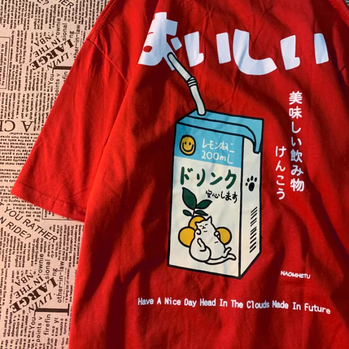 Cute%20Japanese%20Cat%20Print%20Plus%20Size%20T-shirt%20Women%20Summer%20Short%20Sleeve%20Loose%20Casual%20Tee%20Shirt%20Streetwear%20Cotton%20Harajuku%20Clothing%20-%20Image%205